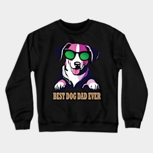 Dad Dog Lover Crewneck Sweatshirt